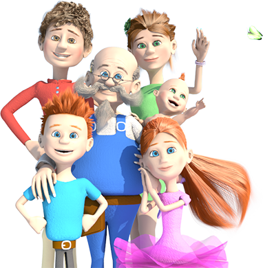 De Speelgoedfamilie